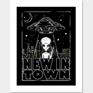 NEW IN TOWN Posters and Art